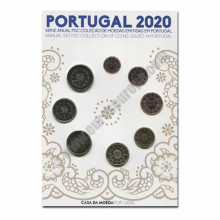 Portugal 2020 First day coin 