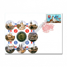 Slovakia 2018 Envelope 25th anniversary of the establishment of the Slovak Republic