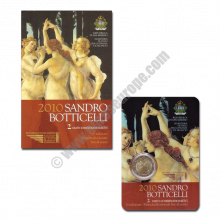 San Marino 2010 2 euros 500th anniversary of the death of Sandro Botticelli