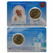 Vatican 2014 Coin and stamp N. 5