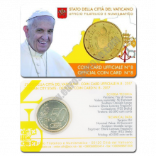 Vatican 2017 Coin card N. 8