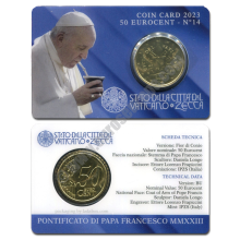 Vatican 2023 Coin card N. 14