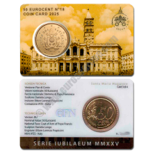 Vatican 2025 Coin card N. 18