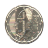 1 of France 20 cents 2024  1 of France 20 cents 2024