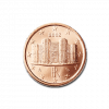 1 of Italy 1 cent 2024  1 of Italy 1 cent 2024