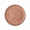 1 of San Marino 2 cents 2024  1 of San Marino 2 cents 2024